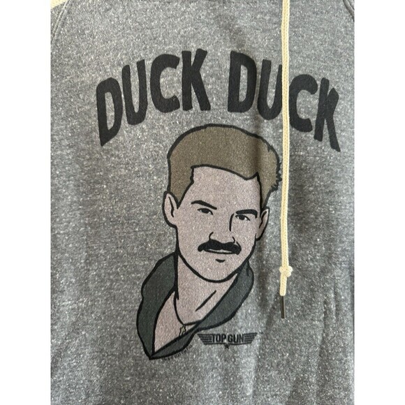 Popfunk Top Gun The Rip Goose Official Premium Ultrasoft Tri-Blend Hoodie size L - Picture 8 of 11